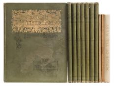 BARING-GOULD, Sabine - English Minstrelsie : 8 vols, org. cloth, 4to, 1895.