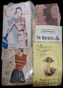FASHION MAGAZINES : a box of mainly late 19th century and mid-20th century fashion magazines, inc.