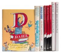 DAHL, Roald - D is for Dahl : cloth in d/w, 8vo, first ed, 2004. With seven others by Dahl inc.