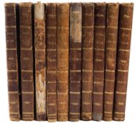 MODES VRAIES : Travail en Famille - 10 volume run, 105 hand coloured plates,
