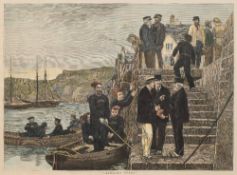 MOULE, Thomas - Devonshire : hand coloured unframed map, 250 x 185 mm, c1835.