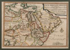 FER, N. de - Partie Orientale D'Afrique : hand coloured map, 325 x 220 mm, f & g, 1703.