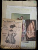 FASHION MAGAZINES : a box of mainly early 20th century fashion magazines inc.