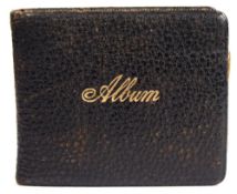 AUTOGRAPH ALBUM : inc. real photographic p.c.