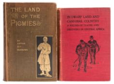 BURROWS, Captain Guy - The Land of the Pigmies : illust, org. cloth rebacked, 8vo, 1898.