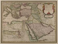 SANSON, Nicolas - Estats De L'Empire Du Grand Seigneur : [Middle East] hand coloured map,