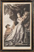Edward Fisher [1722-1783] after Joshua Reynolds- Lady Elizabeth Keppel,