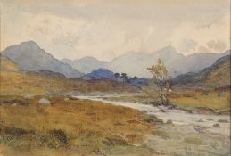 Ernest Edward Briggs [1866-1913]- In The Black Mountains, Argyllshire,