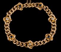 An early 20th century 15ct gold,