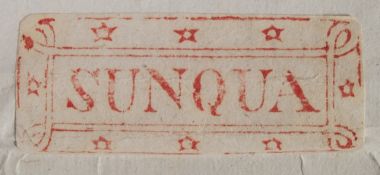 Sunqua (active 1830-70) an album of six gouache paintings on pith paper: includes butterflies,