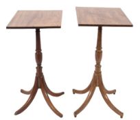 A Regency mahogany rectangular occasional table:,