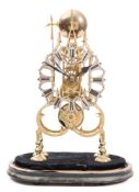 A late Victorian skeleton clock: the eight-day duration,