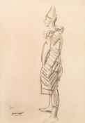 * Laura Knight [1877-1970]- 'Joe', the Clown,