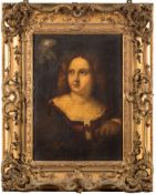 WITHDRAWN Venetian School 16th Century- Portrait of noblewoman, bust-length,