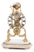 A late Victorian skeleton clock: the eight-day duration,