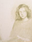 Thomas Cooper Gotch [1854-1931]- Young Phyllis; a portrait study of Phyllis Gotch,