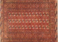 A Turkoman rug:,