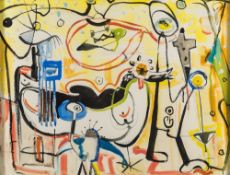 * William Lyons Wilson [1892-1981]- Phantesy To Know,:- signed bottom right further signed,