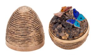 A Stuart Devlin silver gilt novelty egg, London,