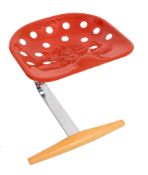Achille Castiglioni and Pier Giacomo Castiglioni Meezzadro 'tractor' seat by Zanotta, Italy:,
