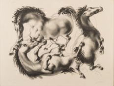 * Hans Erni [1909-2015] - Ronde de Chevaux,