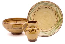 * Clive Bowen [b 1943] a earthenware jug,