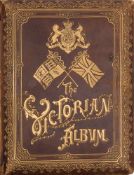 A Victorian leather musical scrap album:,