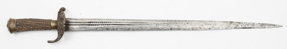 An early 19th century German hunting sword:,