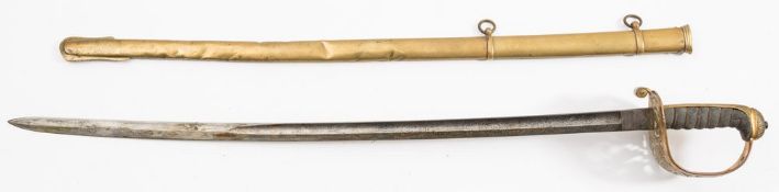A Victorian Royal Engineer Volunteer's dress sword by Pillin, London:, number 5215,