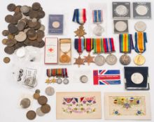 A WWI trio '19725 Pte A Swift Wits, R':,
