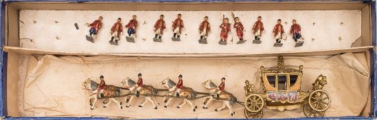 John Hil (Johillico) Miniature Coronation Coach:,