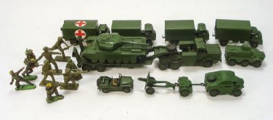 Dinky, a military group of vehicles:,