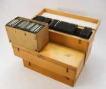 A collection of 3 inch diapositive lantern slides:,
