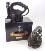 An Admiralty pattern 5 inch hand signal light by Rank Pullen Controls, Middlesex,