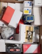 Various makers, a collection of white metal constructed Formula 1 cars:,