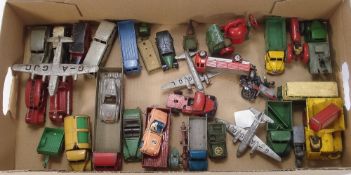 Corgi, Dinky and others, a collection of various vehicles:, including a Dinky No 111 Triumph TR2,