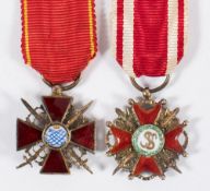A miniature Imperial Russian Order of St Stanislaus,