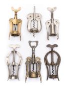 Two 'A1 double lever' corkscrews by James Heeley & Sons Ltd:,