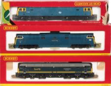 Hornby, OO/HO gauge: includes a class 47 Co-Co diesel No 47421 in BR blue livery,