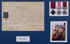 A Victorian Commissioning document for Major General Henry Edward Jerome VC:,