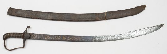 A Georgian Light Infantry Company Officer's sword:,