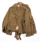 A group of six Australia 1952 pattern battle dress tunics:, various makers and sizes,