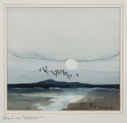 * Hugh Brandon-Cox [1917-2003]- Brents near Scolt Head; Ebb Tide Brancaster, Brents Flight,
