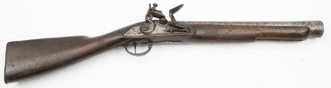 An early 19th century English flintlock blunderbuss:,