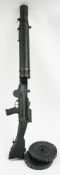 A film prop rubber WWI Lewis Gun by Shoot & Scoot:,