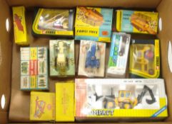 Dinky , Corgi and others a group of agricultural vehicles:,