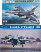 Tamiya, 1/32nd scale F16CJ Fighting Falcon: plastic construction kit,