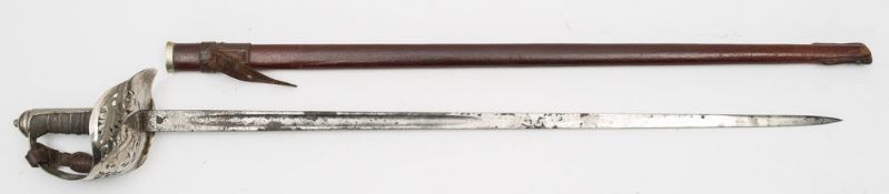 An 1897 pattern British Infantry Officer's sword by Wilkinson, London:, number 37624,