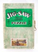 Chad Valley GWR jigsaw puzzle 'Locomotives, Old and New'.