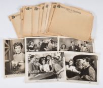 A collection of various lobby cards, MGM, Warner Brothers and others:, including 'Spellbound',